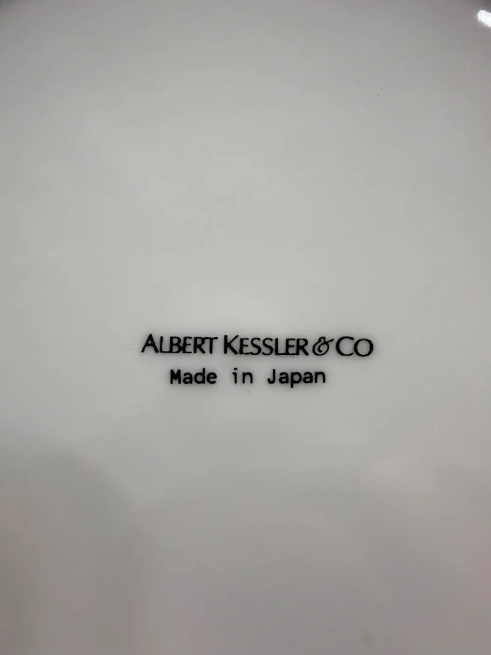 ALBERT KESSLER & CO Collector Cat House Collector Plate
